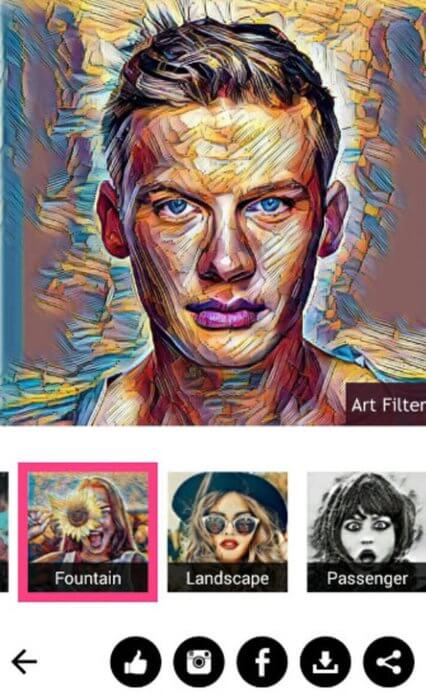 art filters for photos