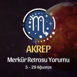 Akrep Burcu: Merkür Retrosu Burç Yorumu 5 Ağustos 2024