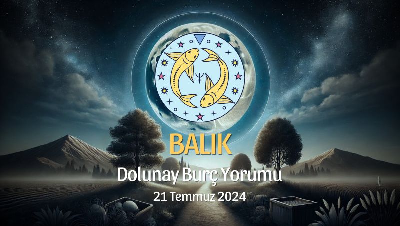 Balık Burcu: Dolunay Yorumu 21 Temmuz 2024