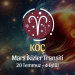 Koç Burcu: Mars İkizler Transiti Yorumu 20 Temmuz 2024