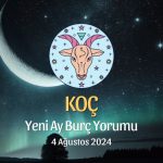 Koç Burcu: Yeni Ay Yorumu 4 Ağustos 2024