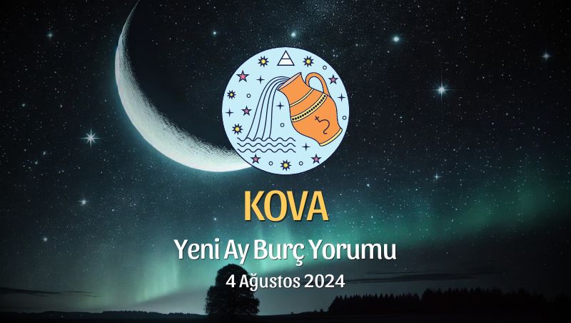 Kova Burcu: Yeni Ay Yorumu 4 Ağustos 2024