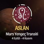 Aslan Burcu: Mars Yengeç Transiti - 4 Eylül 2024