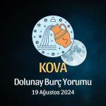 Kova Burcu: Dolunay Burç Yorumu - 19 Ağustos 2024