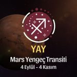 Yay Burcu: Mars Yengeç Transiti - 4 Eylül 2024