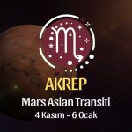 Akrep Burcu: Mars Aslan Transiti Yorumu - 4 Kasım 2024