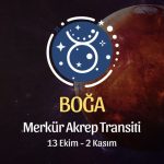 Boğa Burcu: Merkür Akrep Transiti Yorumu, 13 Ekim 2024