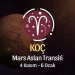 Koç Burcu: Mars Aslan Transiti Yorumu - 4 Kasım 2024