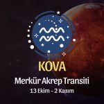 Kova Burcu: Merkür Akrep Transiti Yorumu, 13 Ekim 2024