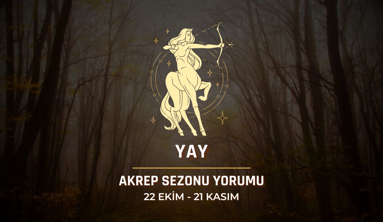 Yay Burcu: Akrep Sezonu Yorumu, 22 Ekim - 21 Kasım 2024