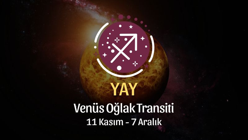 Yay Burcu: Venüs Oğlak Transiti Yorumu - 11 Kasım 2024