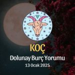 Koç Burcu: Dolunay Yorumu 13 Ocak 2025