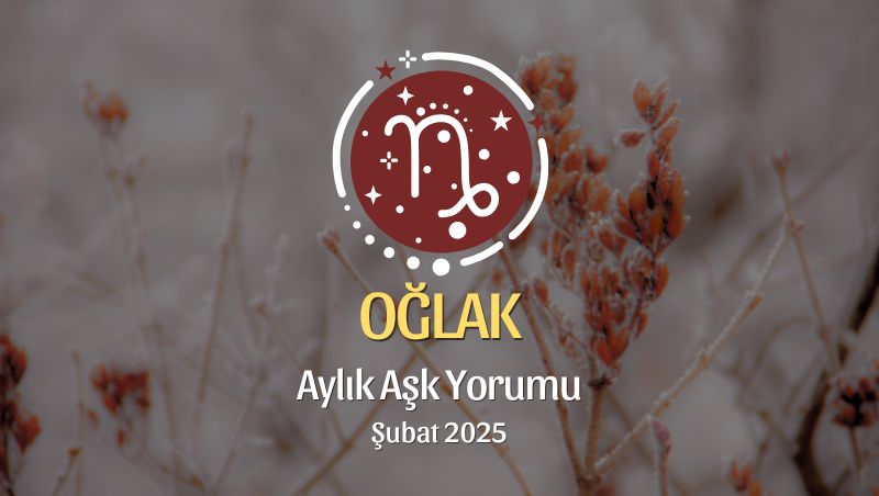 Oğlak Burcu Şubat 2025 Aylık Aşk Yorumu