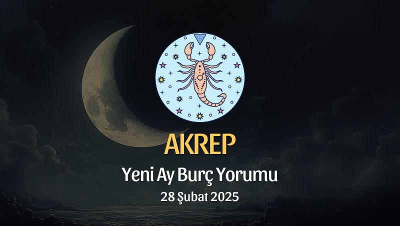 Akrep Burcu: Yeni Ay Yorumu 28 Şubat 2025