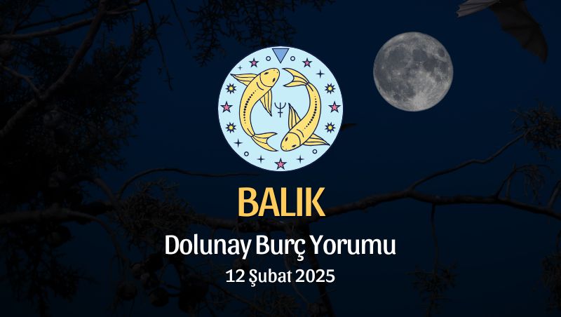 Balık Burcu: Dolunay Burç Yorumu - 12 Şubat 2025