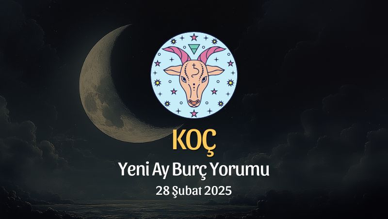 Koç Burcu: Yeni Ay Yorumu 28 Şubat 2025