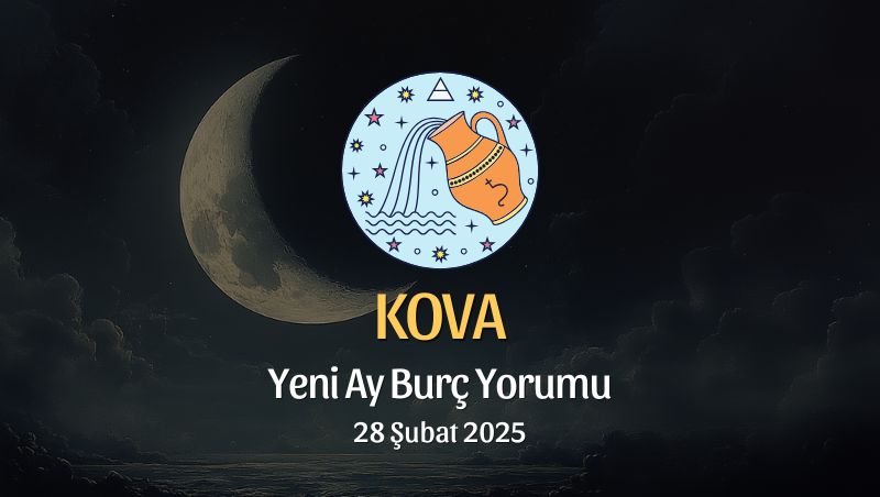 Kova Burcu: Yeni Ay Yorumu 28 Şubat 2025