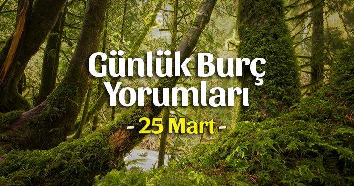 25 Mart 2025 Günlük Burç Yorumları